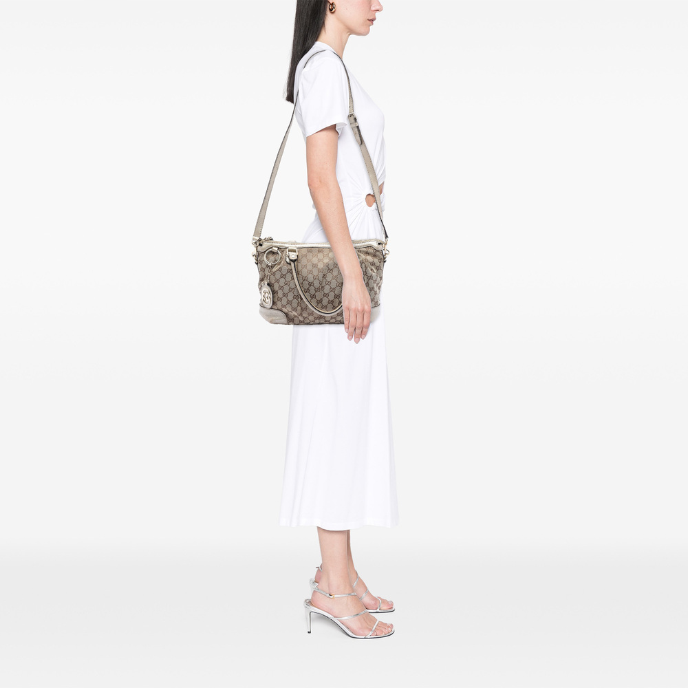Pre-Loved Gucci GG Canvas Sukey Satchel - Picture 7 of 7